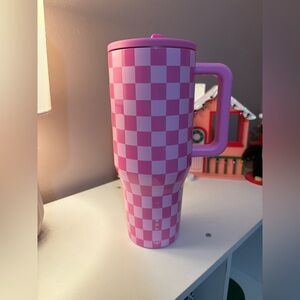 Pink Checkered HydroJug 40oz!